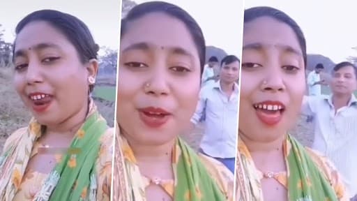 महिला गा रही थी 'मोहब्बत बरसा देना' गाना, पीछे पुरुष कर रहा था अजीब डांस