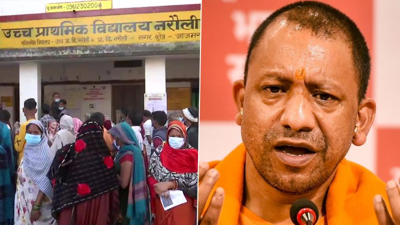 UP Election 2022: यूपी में सातवें चरण के लिए वोटिंग जारी, सीएम योगी के कई मंत्रियों की किस्मत दांव पर