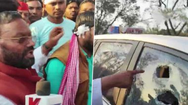 UP Election 2022: कुशीनगर में स्वामी प्रसाद मौर्य के काफिले पर पथराव, अखिलेश यादव ने BJP पर साधा निशाना, कहा- यह हमला हारते हुए लोगों की निंदनीय हरकत है