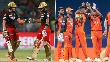 IPL 2022, RCB vs SRH Live Cricket Streaming Online: कब, कहां और कैसे देखें आरसीबी और हैदराबाद मैच की लाइव स्ट्रीमिंग और लाइव टेलिकास्ट