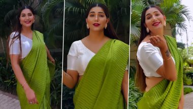 Sapna Choudhary Video: हरी साड़ी पहनकर धांसू अंदाज में बलखाती दिखी सपना चौधरी, देसी वीडयो हुआ वायरल