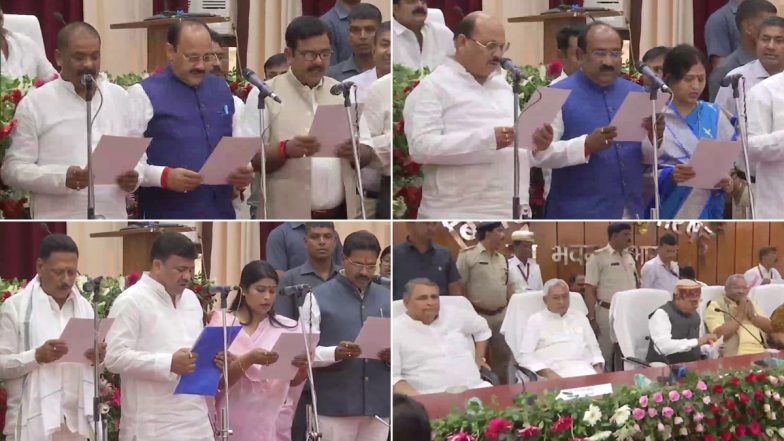 Bihar MLC: विधान परिषद के नव निर्वाचित 24 सदस्यों ने ली शपथ