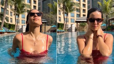 Hardik Pandya की पत्नी Natasa Stankovic ने स्विमसूट पहनकर पूल में दिखाया सेक्सी अवतार, Hot Video हुआ Viral