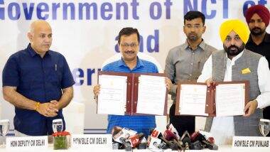 दिल्ली और पंजाब की सरकारों के बीच हुआ नॉलेज शेयरिंग एग्रीमेंट, सीएम केजरीवाल ने कहा- भारत के इतिहास में यह नया प्रयोग है