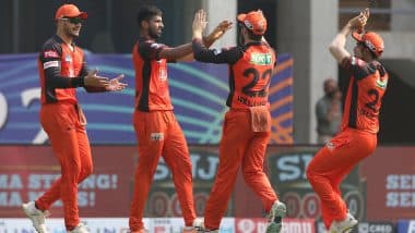 IPL 2022, PBKS vs SRH: उमरान मलिक की तूफानी गेंदबाजी, पंजाब किंग्स ने हैदराबाद को दिया 152 रनों का टारगेट