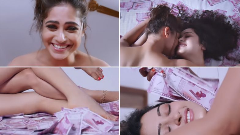 Naina Ganguly संग नोटों पर हॉट रोमांस करती दिखी एक्ट्रेस Apsara Rani, फिल्म Dangerous का सेक्सी Video आया सामने