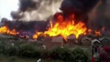 Rishikesh Fire Break: ऋषिकेश में टला बडा हादसा, टेंट हाउस के गोदाम में लगी अचानक आग, आधा दर्जन सिलेंडरों में हुआ तेज धमाका