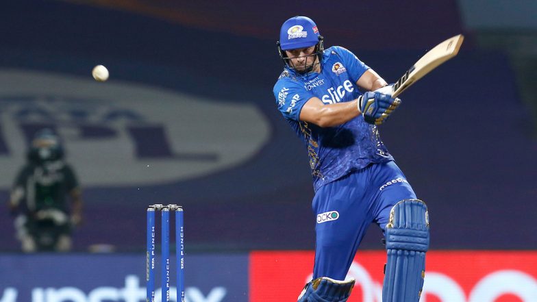 IPL 2022, RR vs MI: मुंबई इंडियंस ने राजस्थान रॉयल्स को 5 विकेट से चटाई धूल, टिम डेविड ने छक्का जड़कर दिलाई जीत