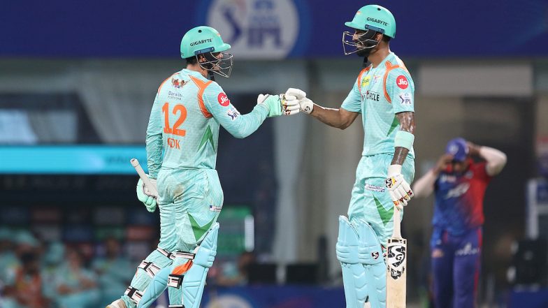 IPL 2022, LSG vs DC: लखनऊ सुपरजायंट्स की शानदार शुरूआत, क्विंटन डि कॉक और कप्तान केएल राहुल जमे