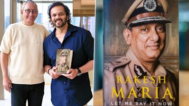 मुंबई के पूर्व शीर्ष पुलिस अधिकारी राकेश मारिया के जीवन पर फिल्म बनाएंगे रोहित शेट्टी