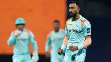 IPL 2022, SRH vs LSG: हैदराबाद की आधी टीम लौटी पवेलियन, आवेश खान ने निकोलस पूरन को किया आउट