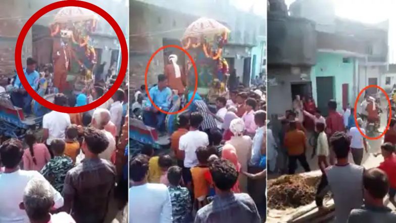 Viral Video: प्रेमिका ने दूल्हे को चप्पल लेकर दौड़ाया, बग्घी से कूदा दूल्हा बाइक पर बैठकर भागा