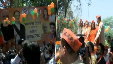 BJP Shobha Yatra: दिल्ली में स्थापना दिवस के मौके पर पार्टी ने निकाली 'भाजपा शोभा यात्रा', जेपी नड्डा भी हुए शामिल