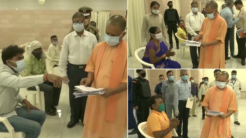 CM Yogi Janta Darbar: जनता दरबार में फरियादियों से बोले सीएम योगी आदित्यनाथ- घबराइए मत, की जाएगी सख्त कार्रवाई