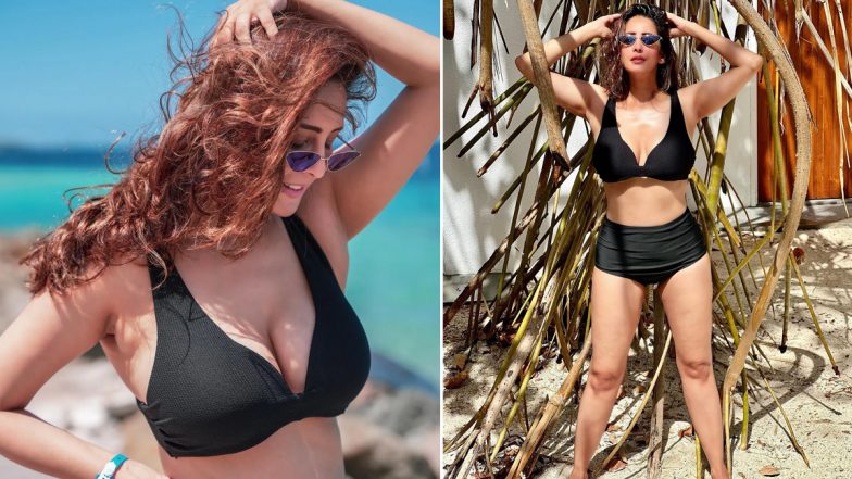 Chahatt Khanna Hot Photos: एक्ट्रेस चाहत खन्ना ने ब्लैक बिकिनी पहनकर उड़ाए फैंस के होश, सेक्सी अंदाज में आई नजर&nbsp;