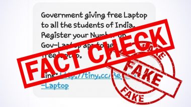 Free Laptop: भारत सरकार सभी छात्रों को दे रही मुफ्त लैपटॉप? जानें इस वायरल मैसेज का सच