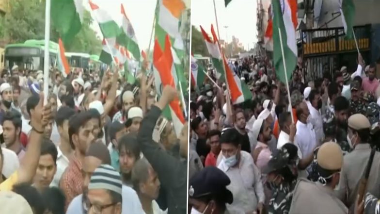 Jahangirpuri Violence: जहांगीरपुरी में हुई हिंसा के बाद आज दोनों समुदाय के लोगों ने मिलकर तिरंगा यात्रा निकाली, दिया भाईचारे का पैगाम