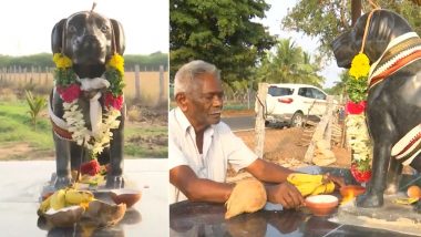 Tamil Nadu: कुत्ते से इतनी मोहब्बत, मौत के बाद 82 साल के व्यक्ति ने याद में बनवा डाला मंदिर, परिवार करता है पूजा