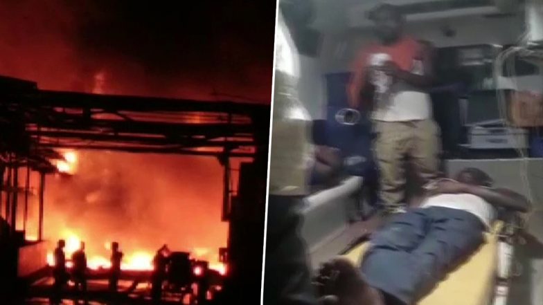 आंध्र प्रदेश में दर्दनाक हादसा, केमिकल की फैक्ट्री में भीषण आग लगने से 6 लोगों की मौत, 12 मजदूर घायल
