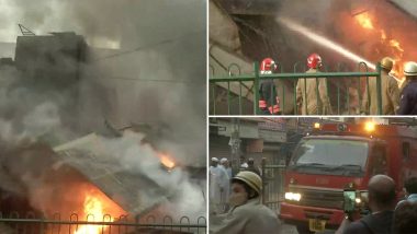 Delhi Fire: आजाद मार्केट के दुकानों में लगी भीषण आग, काबू पाया गया