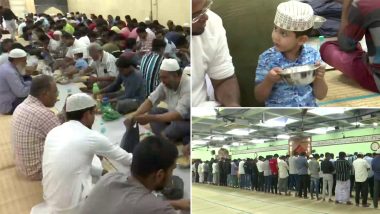 Ramadan 2022: चेन्नई में रमज़ान के पहले दिन मक्का मस्जिद में इफ्तार के बाद लोगों ने नमाज़ अदा की- Watch Pics