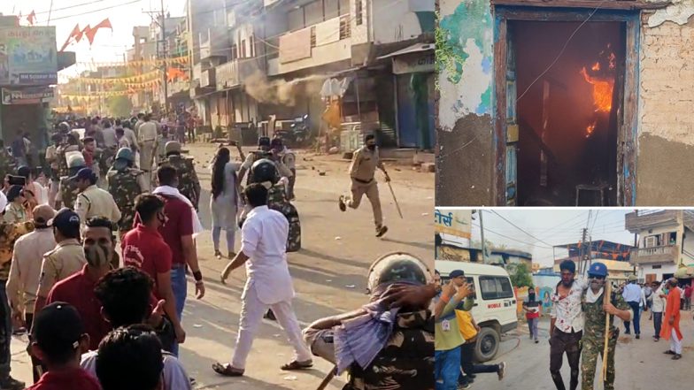 MP: रामनवमी जुलूस पर पथराव के बाद भड़की हिंसा, पुलिसकर्मी समेत 4 लोग घायल