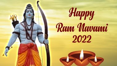 Ram Navami 2022 Images & Wallpapers: फ्री में डाउनलोड करें राम नवमी के ये WhatsApp Stickers, GIF Greetings, Photo SMS और Facebook Messages