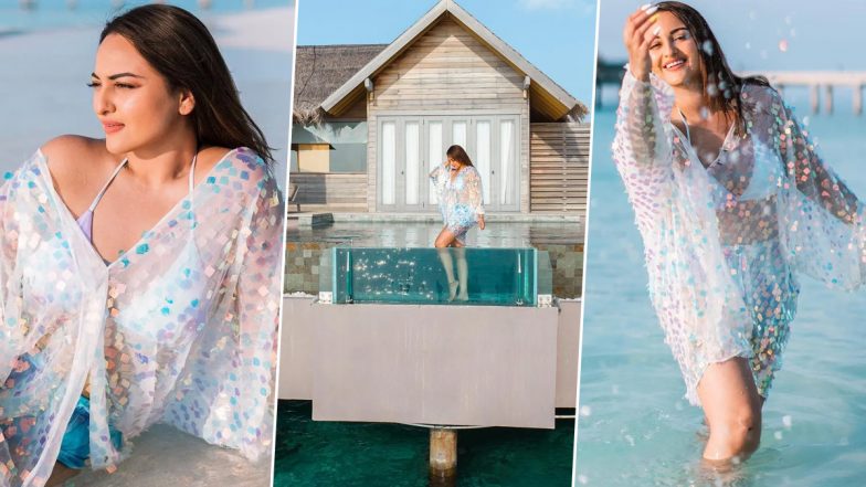 Sonakshi Sinha ने बिकिनी पहनकर बढ़ाया तापमान, सेक्सी और फिट अंदाज में आई नजर (See Pics)
