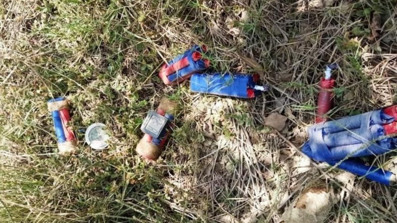 बिहार के मुंगेर में आईईडी, कारतूस सहित आपत्तिजनक सामान बरामद