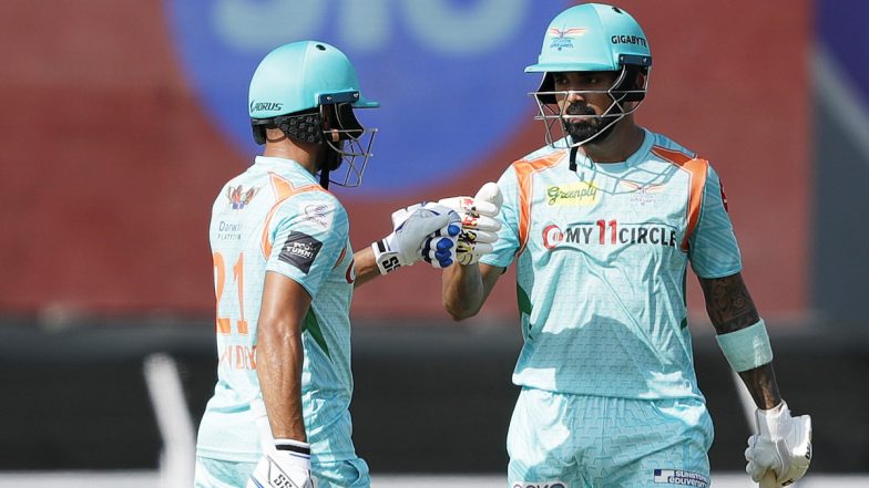 IPL 2022, MI vs LSG: केएल राहुल ने चौके से पूरा किया शतक, लखनऊ सुपर जायंट्स ने मुंबई इंडियंस को दिया 200 रनों का लक्ष्य