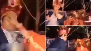 शादी की रस्मों के दौरान दूल्हे ने मिठाई खाने में की आनाकानी तो दुल्हन ने जड़ दिया जोरदार थप्पड़, फिर जो हुआ... (Watch Viral Video)
