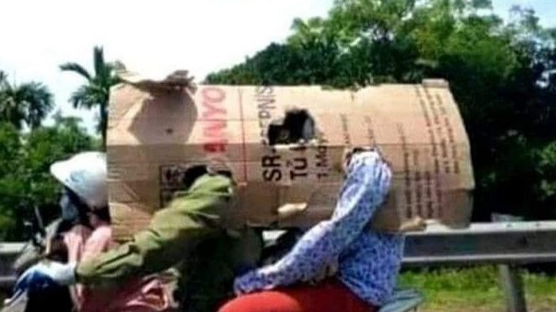 Desi Jugaad Viral Video: धूप से बचने के लिए लगाया ऐसा जुगाड़, वायरल वीडियो देख चकरा जाएगा आपका सिर