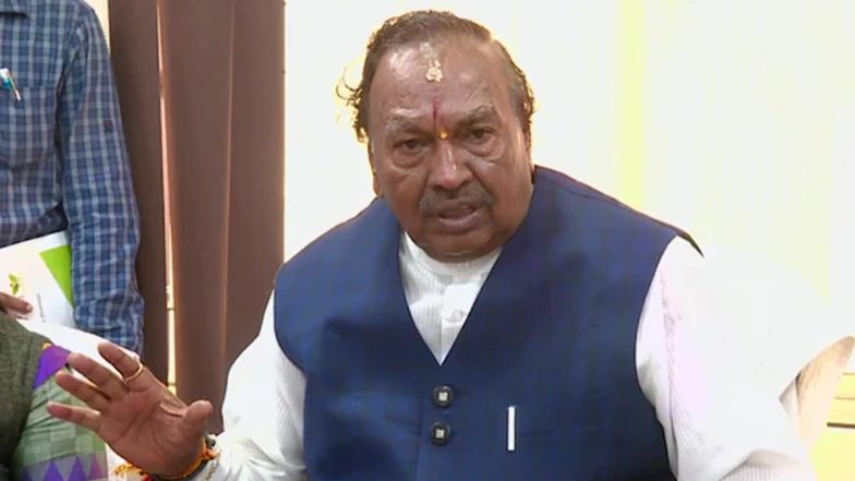 Karnataka: ठेकेदार की मौत के मामले में बैकफुट पर मंत्री केएस ईश्वरप्पा, सीएम को आज सौपेंगे इस्तीफा- गिरफ्तारी की मांग तेज