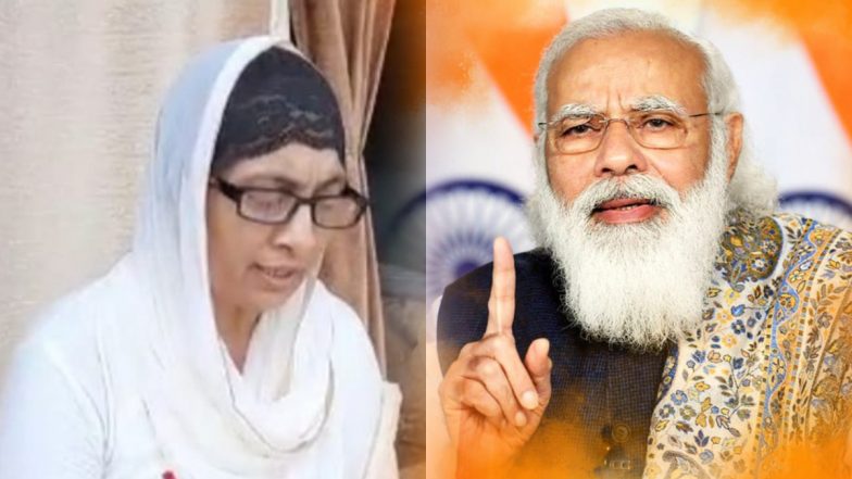 PM आवास के बाहर नमाज़, हनुमान चालीसा पढ़ना चाहती हैं NCP की नेता, पत्र लिखकर अमित शाह से मांगी इजाज़त