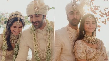 Ranbir Kapoor-Alia Bhatt Wedding: एक दूजे के हुए रणबीर और आलिया, नई नवेली दुल्हल ने शेयर की रोमांटिक तस्वीरें