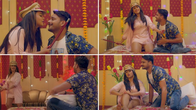 New Bhojpuri Song 2022: Rani Chatterjee ने लॉन्जरी पहनकर अपने आशिक से मांगा चुम्मा, सेक्सी डांस Video Viral