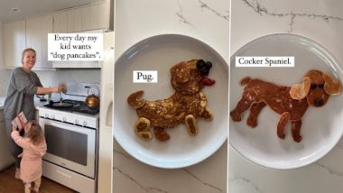 ‘Dog Pancakes: मां अपने क्यूट बच्चे के लिए रोज बनाती है डॉग पैनकेक्स, मनमोहक वीडियो हुआ वायरल