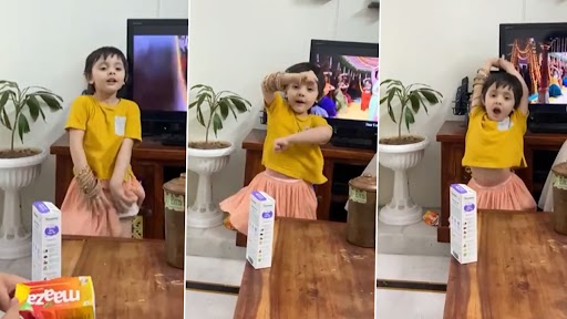 Viral Video: छोटी बच्ची ने सारा अली खान के गाने 'चका चक' पर किया डांस, क्यूट वीडियो वायरल