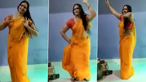 Desi Bhabhi Dance: देसी भाभी ने पिली साड़ी पहनकर भोजपुरी गाने पर किया जबरदस्त डांस, अपने मूव्स से लगाई आग