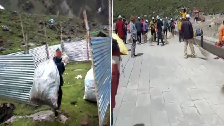 तीर्थयात्रियों ने मानी PM मोदी की बात, केदारनाथ में श्रद्धालुओं ने चलाया बड़ा सफाई अभियान, देखें तस्वीरें