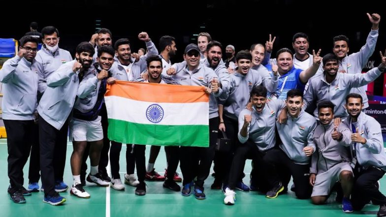 Thomas Cup Badminton: भारत ने बैडमिंटन में रचा इतिहास, BAI ने खिलाड़ियों के लिए 1 करोड़ रुपए की पुरस्कार राशि की घोषणा की