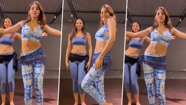 Nikki Tamboli  ने सेक्सी स्टाइल में मटकाई कमर, Hot बेली डांस Video हुआ Viral