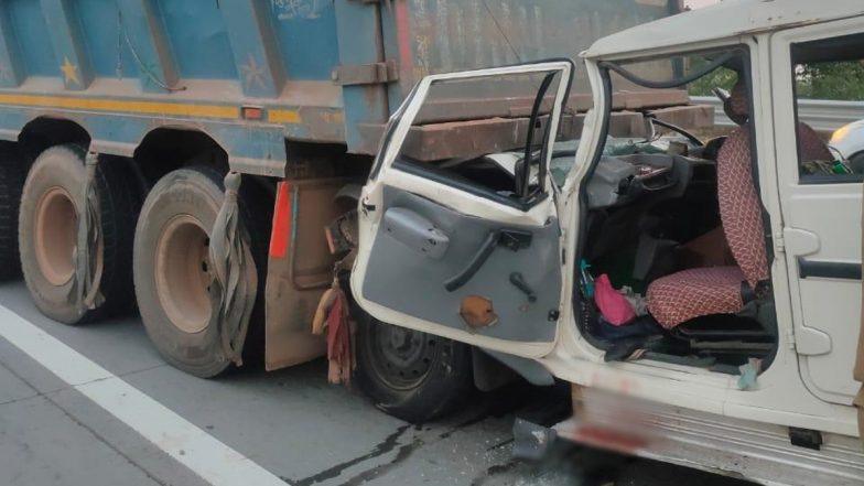 UP: यमुना एक्सप्रेस-वे पर भीषण सड़क हादसा, 5 लोगों की मौत, महाराष्ट्र के रहने वाले थे मृतक
