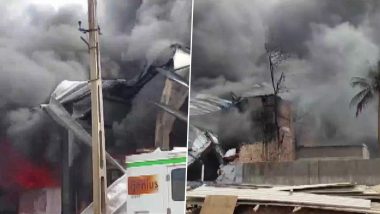 Fire in Gujarat: गांधीनगर में फार्मा कंपनी में लगी आग, मौके पर 10 दमकलकर्मी मौजूद