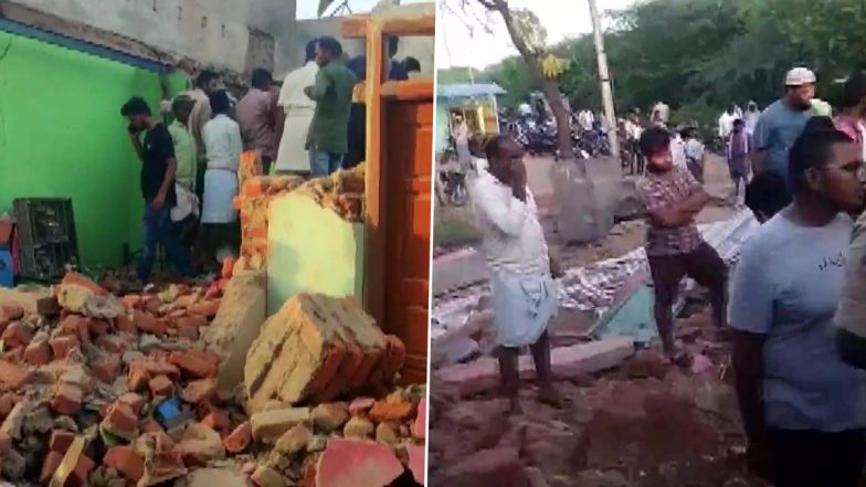 आंध्र प्रदेश में गैस सिलेंडर फटने से घर की दीवार गिरी, 4 लोगों की मौत- 2 घायल