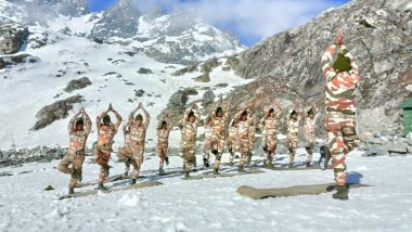 Yoga Day 2022: ITBP के जवानों ने 17 हजार फीट की ऊंचाई पर किया योग, देखिए VIDEO