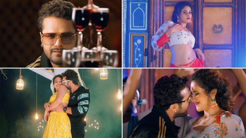 Khesari Lal Yadav और Arshiya Arshi के हॉट रोमांस से भरा सॉन्ग 'नथुनिया' इंटरनेट पर हुआ रिलीज (Watch Video)