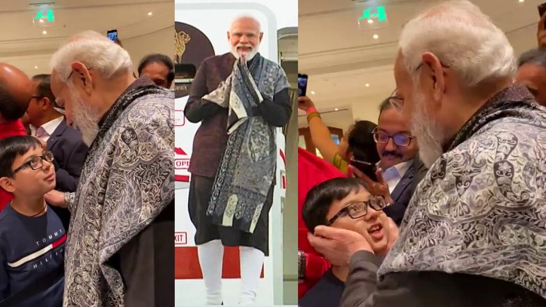 VIDEO: जर्मनी में बच्चे ने PM मोदी को सुनाई देशभक्ति कविता, चुटकी बजाकर ताल मिलाते नजर आए प्रधानमंत्री