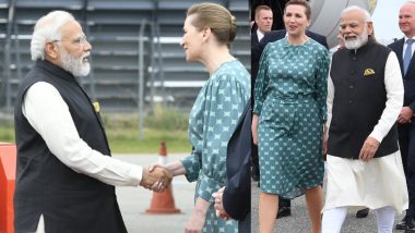 PM Modi In Denmark: पीएम मोदी जर्मनी से डेनमार्क के कोपेनहेगेन पहुंचे, प्रधानमंत्री मेटे फ्रेडरिक्सन ने किया स्वागत
