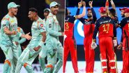 IPL Eliminator 2022, LSG vs RCB Live Cricket Streaming Online: कब, कहां और कैसे देखें लखनऊ और आरसीबी मैच की लाइव स्ट्रीमिंग और लाइव टेलिकास्ट